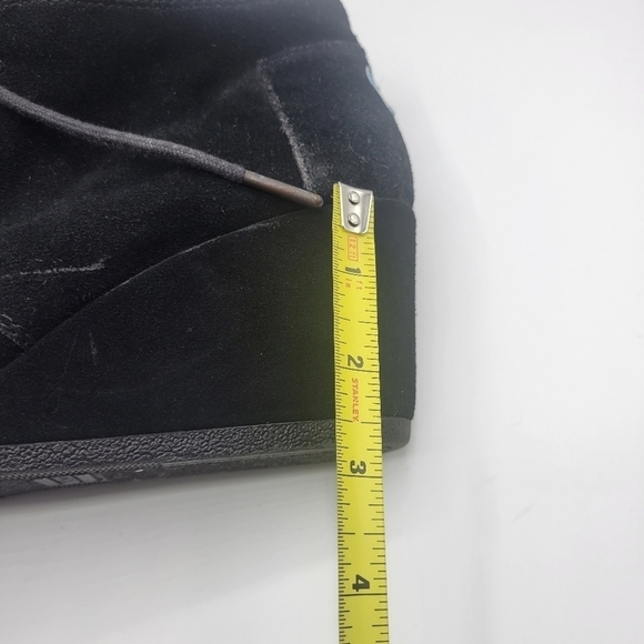 Tom's heeled ankle booties lace up size 9 - Picture 7 of 15